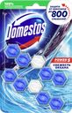 Блок для унитаза DOMESTOS Power 5 Duo Свежесть океана, 2x55г