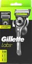 Бритва GILLETTE Labs безопасная с 1 сменной кассетой и держателем для бритвы