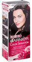 Крем-краска для волос стойкая Garnier Color Sensation 3.11 Пепельный чёрный, 112 мл