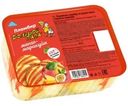 Мороженое Большой папа Пломбир со вкусом манго с топингом маракуйя 12% БЗМЖ 450г