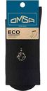 Носки мужские Omsa for Men Eco 401 Волк цвет: чёрный, 45-47р-р