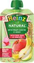 Пюре фруктовое HEINZ Natural Фруктовый салатик со злаками, с 6 месяцев, 90г