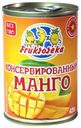 Консервированное манго, Fruktoteka, 425 г