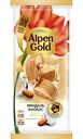 Шоколад белый Alpen Gold Миндаль и кокос, 80 г