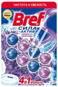 Туалетный блок подвесной Bref Сила-Актив Свежесть лаванды, 2 х 50 г