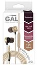 Гарнитура проводная внутриканальная Gal HMP-880 jack 3.5, 1шт