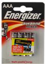 Батарейки Energizer LR03 BL4 AAA мизинчиковые, 4 шт