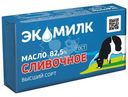 Масло сладкосливочное Экомилк Традиционное несолёное высшего сорта 82.5%, 180г