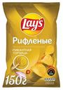 Чипсы картофельные Lay's Пикантная горчица рифлёные, 150 г