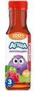 Лимонадик сокосодержащий Агуша из яблока и малины с мелиссой 300мл