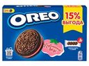 Печенье Oreo с какао и начинкой со вкусом клубники, 228г