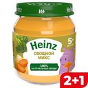 Пюре овощное HEINZ микс, с 5 месяцев, 120г