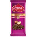 Сударушка Молочный шоколад с фундуком и вафлей 82г(Нестле):2