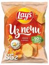 Чипсы Lay's из печи 85г лисички в сметане