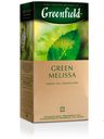 Чай Greenfield зеленый «Мелисса» с добавками, 25х1.5 г