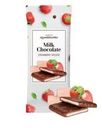 Шоколад Milk Chocolate с клубничной нугой 80г