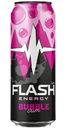 Энергетический напиток Flash Up Energy Bubble Gum банан-клубника, 450мл