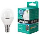 Лампа светодиодная Camelion E14 нейтральный свет, шар, 5 Вт