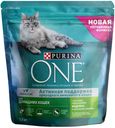Корм сухой Purina One с индейкой и цельными злаками для домашних кошек, 1.5кг