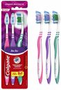 Зубная щетка Colgate ЗигЗаг средней жесткости 3 шт
