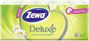 Платки носовые Zewa Deluxe «Ромашка», 3 слоя, 10 х 10 шт