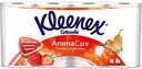 Туалетная бумага Kleenex Aroma Care Сочная Клубника 3 слоя, 8 рулонов
