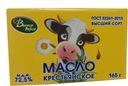 Масло сливочное Крестьянское 72.5%, 165г