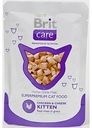 Влажный корм для котят Brit Care Курица и сыр, 80 г