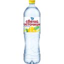 Напиток безалкогольный негазированный "Святой Источник" со вкусом лимона ПЭТ 1.5л