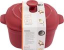 Кокотница HOMECLUB Delice 14,5х8х7см, овал, с крышкой, силикон, Арт. US2