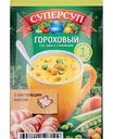 Суп-пюре гороховый Суперсуп с сухариками, 21,8 г