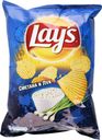 Чипсы Lay's картофельные, сметана и лук, 225 г