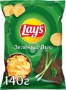 Чипсы картофельные LAY'S Молодой зеленый лук, 140г