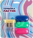Набор точилка 1шт. и ластики 3шт.