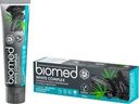 Зубная паста BIOMED Отбеливающая с тремя видами угля, 100г