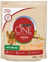 Корм для собак мелких пород Purina ONE Моя Собака курица с рисом, 600 г