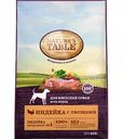 Корм для взрослых собак всех пород Nature's Table Индейка с овощами, 800 г
