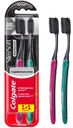 Зубная щетка Colgate шелковые нити с древесным углем 1+1