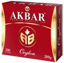 Чай черный Akbar ceylon в пакетиках 2 г х 100 шт