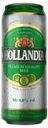 Пиво Hollandia светлое фильтрованное 4,8%, 450 мл