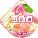 Мармелад жевательный Уха белый персик Яокин м/у Атаго, 40 г