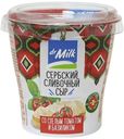 Сыр мягкий Dr.Milk Сербский сливочный со спелыми томатами и базиликом 55% 150 г