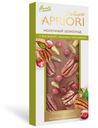 Молочный шоколад APRIORI с фисташкой, пеканом и брусникой,85г
