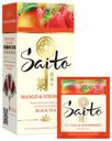 Чай черный Saito Mango&Strawberry, 37,5 г