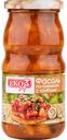 Фасоль по-гречески Eko с грибами, 510 г