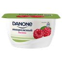 Продукт творожный DANONE малина 3,6%, 130г