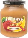 Мусс Лукашинские десерты Нежный яблочно-банановый, 370г