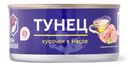 Тунец Fish House кусочки в масле 185г