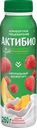 Биойогурт питьевой АКТИБИО Дыня, клубника, земляника 1,5%, без змж