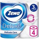 Туалетная бумага Zewa Deluxe Без аромата 3 слоя 4 рулона